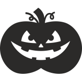 Sticker Citrouille Halloween 1