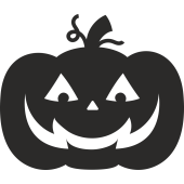 Sticker Citrouille Halloween 2