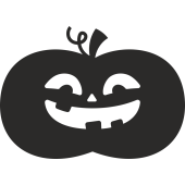 Sticker Citrouille Halloween 4