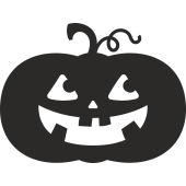 Sticker Citrouille Halloween 6