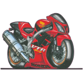 Autocollant 1374-Honda-VTR