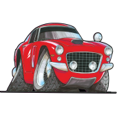 Autocollant 1443-Ferrari-250-gt