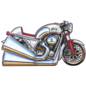 Autocollant 1458-Harley-Egli