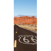 Sticker Porte Route 66 2