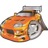 Autocollant 1579-Fast and the Furious