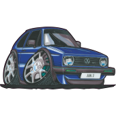 Autocollant 164-Golf MK1