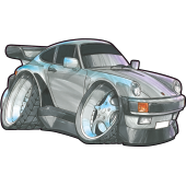 Autocollant 1748-Porsche-911