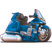 Autocollant 1861-Honda-Golwing