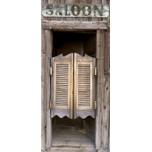 Sticker Porte Saloon
