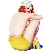 Stickers pinup