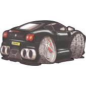 Autocollant 2378-Ferrari-F40
