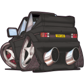 Autocollant 2432-Golf Cabrio