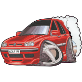 Autocollant 2470-Golf MKIV