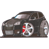 Autocollant 2535-Golf GTi