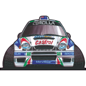 Autocollant 255-Toyota-WRC