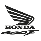 Stickers HONDA 600F DROIT