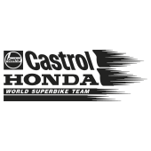 Stickers HONDA_CASTROL_GAUCHE
