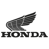 Sticker HONDA_OLD_LOGO_GAUCHE