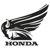 Sticker HONDA_RETRO_GAUCHE