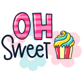 Autocollant Oh Sweet