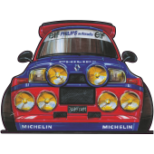 Autocollant 395-Renault Giordini