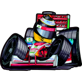 Autocollant F1_Williams_Shumacher