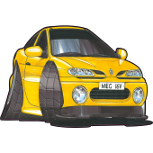 Autocollant 492-Renault Megane Coupe