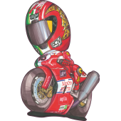 Autocollant 512-Aprilla-rossi