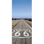 Sticker Porte Route 66