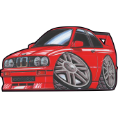 Autocollant 576-E30 M3