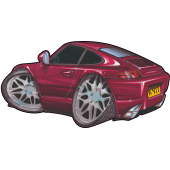 Autocollant 595-Porsche-911
