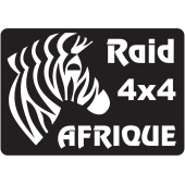 Sticker Raid 4x4 Afrique