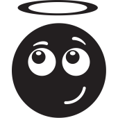 Sticker Smiley 10
