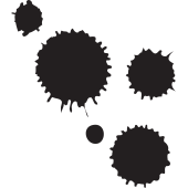 Stickers muraux Design Taches 12