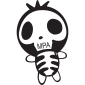 Sticker Tête de Mort 2