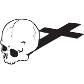 Sticker Tête de Mort 4
