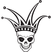 Sticker Tête de Mort 14