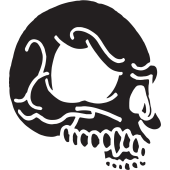 Sticker Tête de Mort 19