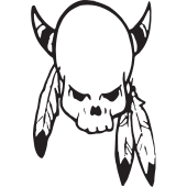 Sticker Tête de Mort 30