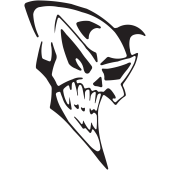 Sticker Tête de Mort 31