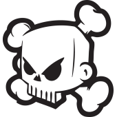 Sticker DC shoes ken block Monster Energy 1