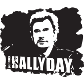 Sticker Johnny Hallyday 1