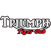 Autocollant Triumph Tiger Cub