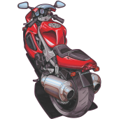 Autocollant 687-Honda-Firestom