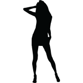Silhouette Femme Sexy 15