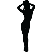 Silhouette Femme Sexy 16