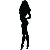 Silhouette Femme Sexy 17