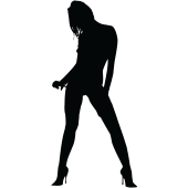Silhouette Femme Sexy 20
