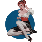 Stickers pinup