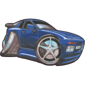 Autocollant 727-Porsche-944